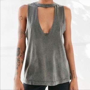 UO Silence + Noise Cut Out Muscle Tee
